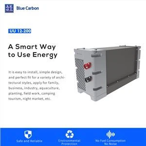 Blue Carbon 200Ah Lithium Ion Batteries 12.8V for Solar Energy System