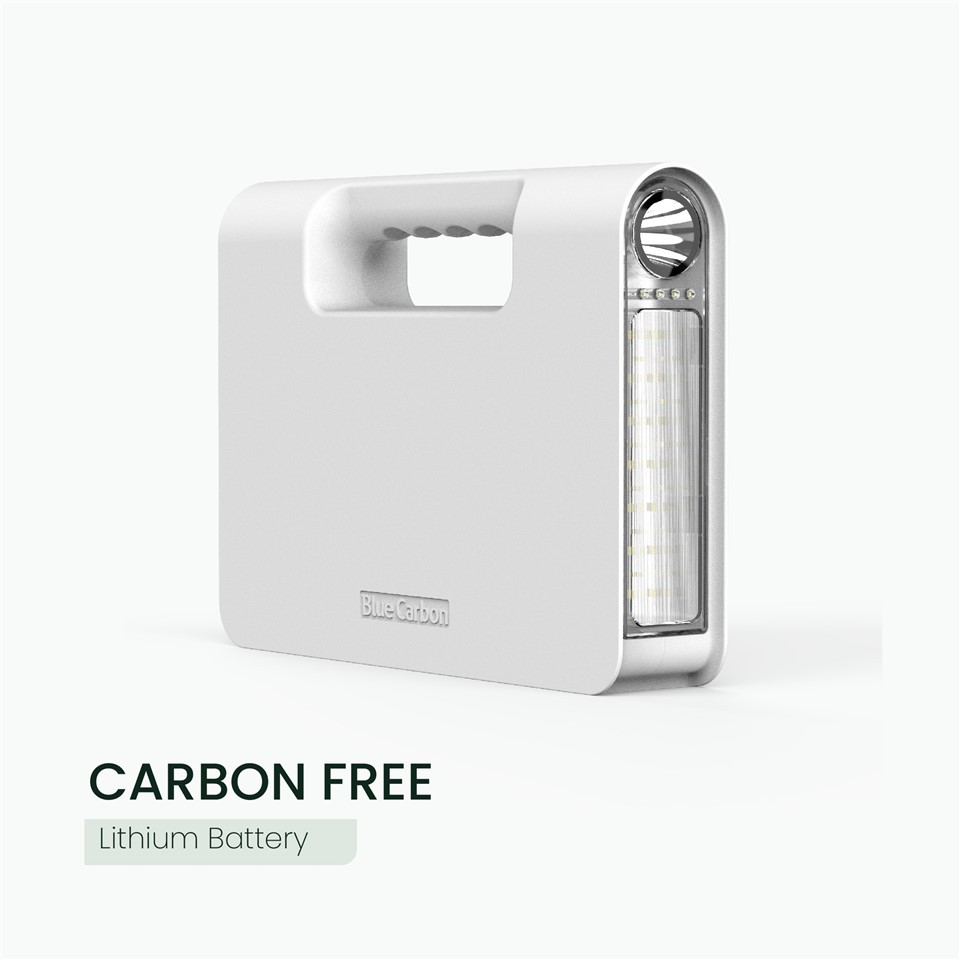 Blue Carbon 80Wh Portable Solar Power Station Off-Grid PV Energy Storage System For Home Lighting And Charging
