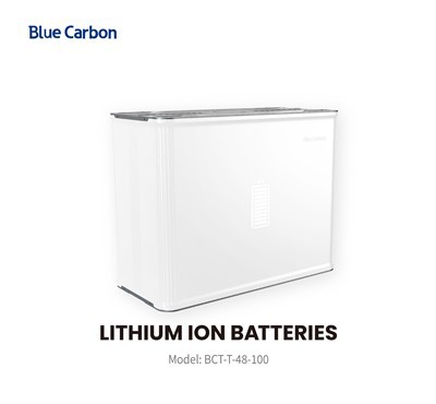 Blue Carbon 48V 100Ah Lithium Ion Battery Home Energy Storage System