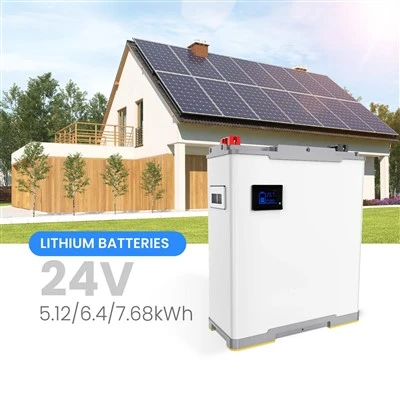 Solar Energy Storage Systems Lithium Batteries Pack 24V LiFePO<sub>4</sub> Lithium Ion Battery for Solar Panel